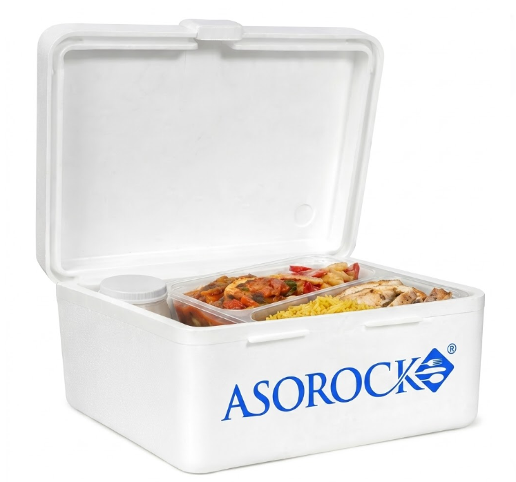 Open insulated frozen delivery box